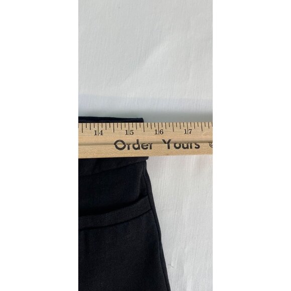 Banana Republic Sloan Womens Black Pants Size 8 Ankle Preppy Office Work School - Picture 5 of 12